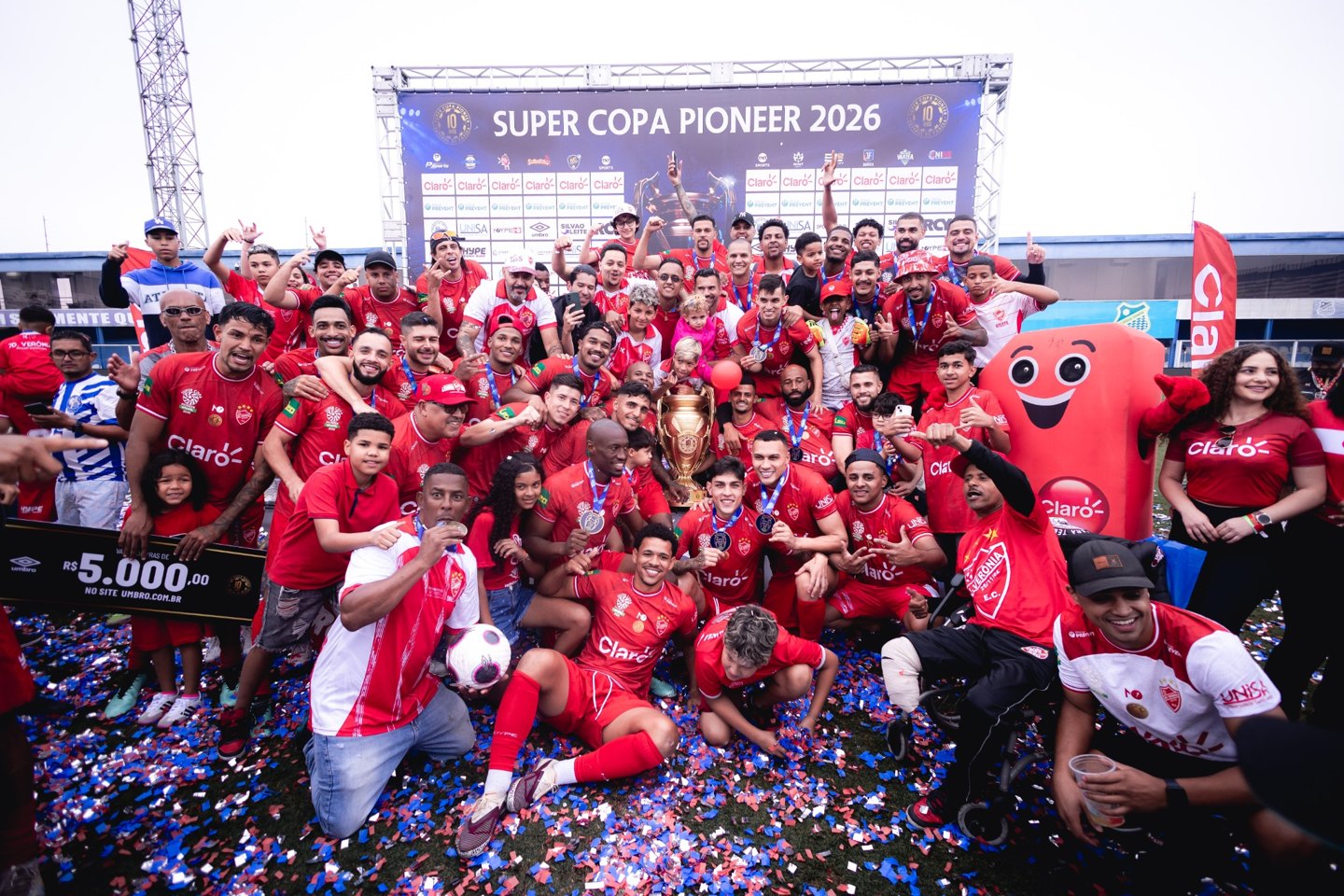 Jardim Verônia celebra o título da Super Copa Pioneer